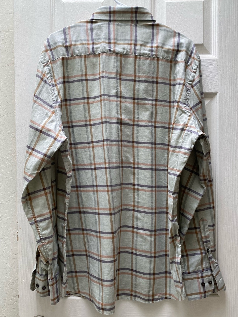 CALDER CARMEL | 100% Cotton Button Down Plaid Shirt Size XL - Picture 15 of 15